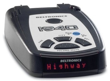 Beltronics Vector V940 Radar Detector