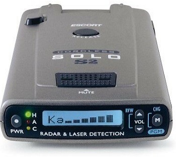 Escort Solo S2 Cordless Radar and Laser Detector